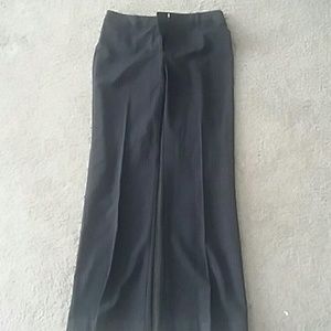 Black and red striped dress slacks, size 4R